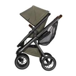 Dubatti One E5 Kinderwagen 2-in-1 Grey Frame Black/Dark Brown><noscript><img width=