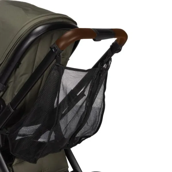 Dubatti One E5 Kinderwagen 2-in-1 Grey Frame Black/Dark Brown> Wandelwagens|Complete Kinderwagens