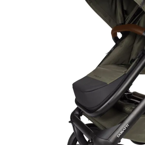 Dubatti One E5 Kinderwagen 2-in-1 Grey Frame Black/Dark Brown> Wandelwagens|Complete Kinderwagens