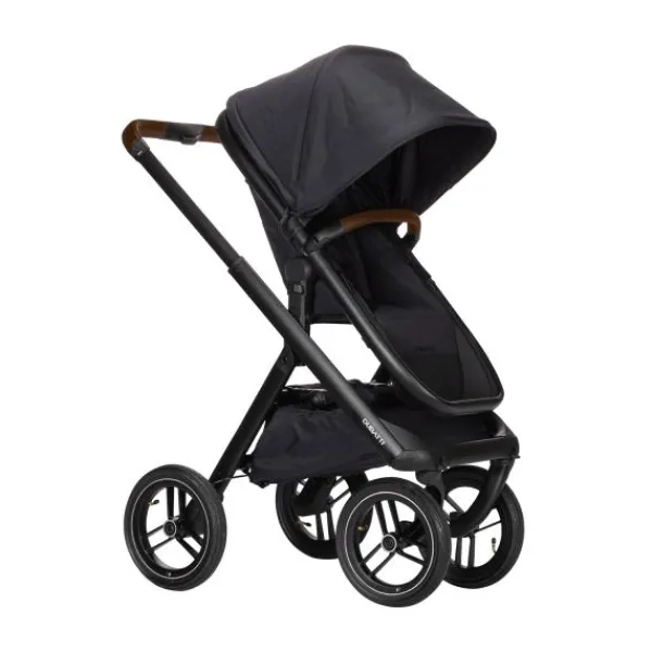 Dubatti One E5 Kinderwagen 2-in-1 Grey Frame Black/Dark Brown> Wandelwagens|Complete Kinderwagens