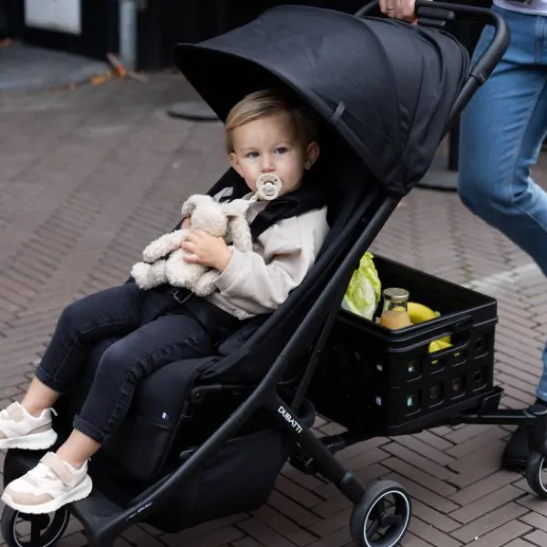 Dubatti Smart Strollerboard Set - Strollerboard + Adapterset + Crate Adapter + Folding Crate> Accessoires Kinderwagens|Accessoires Tweeling/Duo