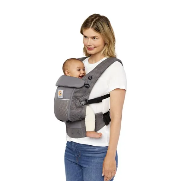 Ergobaby Draagzak Adapt Soft Flex Mesh Natural Beige> Rugdragers|Buikdragers