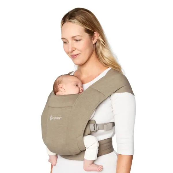 Ergobaby Draagzak Embrace Oxford Blue> Buikdragers