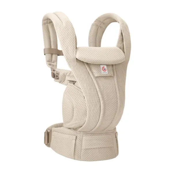 Ergobaby Omni Deluxe Mesh Draagzak - Natural Beige> Rugdragers