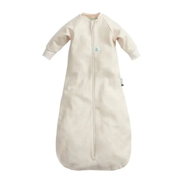 Ergopouch Slaapzak Met Mouwen Jersey Oatmeal Marle 1,0 Tog 3-12mnd> 4-Seizoenen Slaapzakken