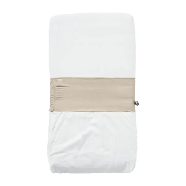 Fedde&Kees NUNKI Lakentje Wieg Zand 40 x 80 / 90 cm> Accessoires Wiegen|Wieglakens
