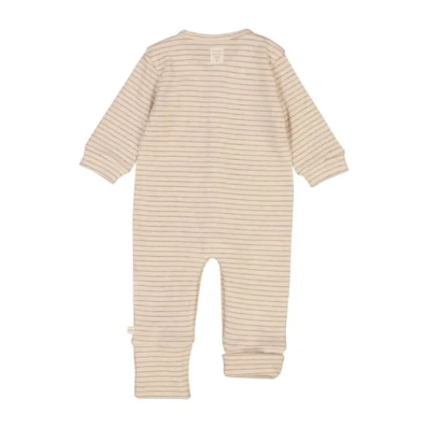 Feetje Boxpak Met Voet Rib Streep The Magic is in You Taupe Melange 44> Boxpakjes