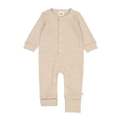 Feetje Boxpak Met Voet Rib Streep The Magic is in You Taupe Melange 44><noscript><img width=
