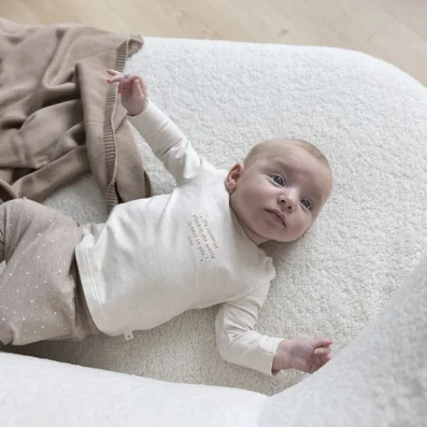 Feetje Broek Print The Magic Is In You Taupe Melange 44> Broekjes