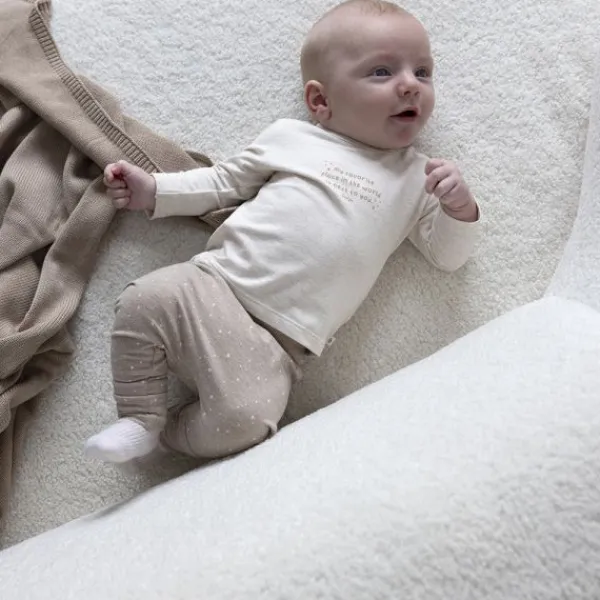 Feetje Broek Print The Magic Is In You Taupe Melange 44> Broekjes