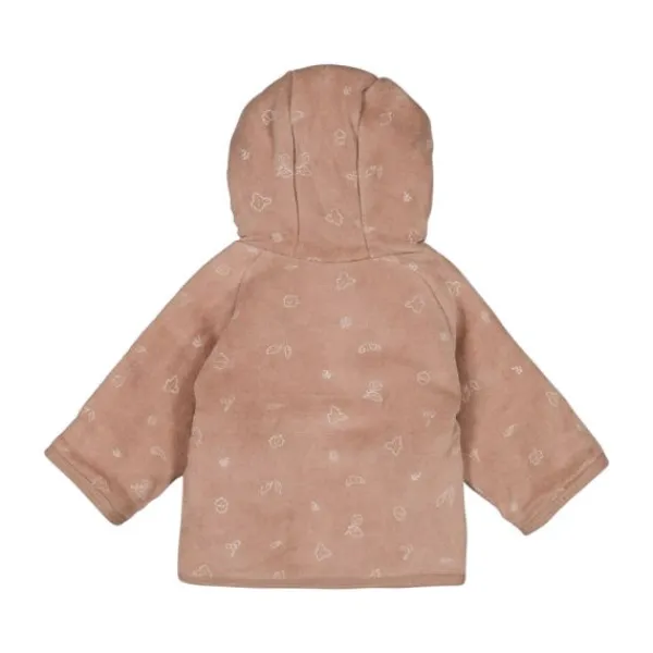 Feetje Fall Favorites Omkeerbaar Jasje Velours Met Capuchon - Maat 50 - Hazelnoot> Jasjes