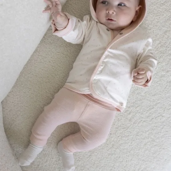 Feetje Jas Met Capuchon Omkeerbaar Print The Magic Is In You Roze 50> Jasjes