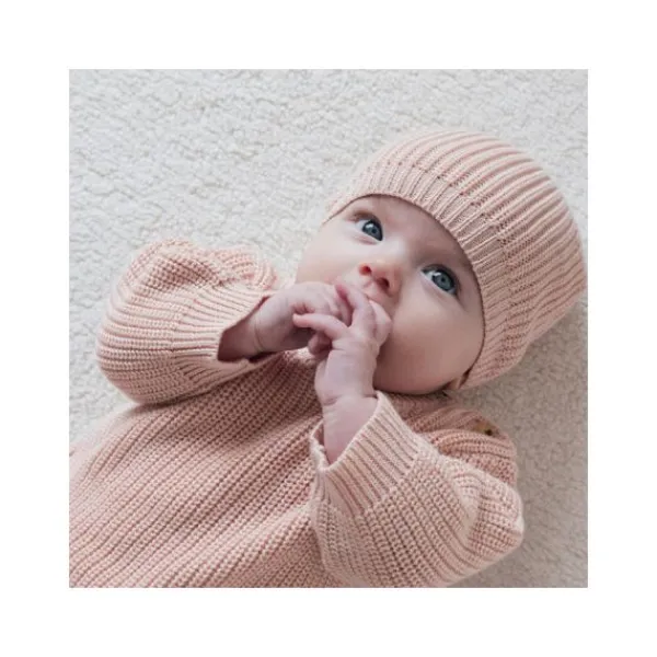 Feetje Mutsje Gebreid The Magic is in You Roze 0-3 maanden> Mutsjes