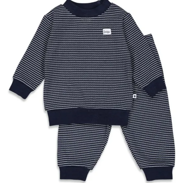 Feetje Pyjama Wafel Autumn Special Marine maat 80> Pyjama's