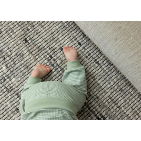 Feetje Pyjama Wafel Groen melange mt 56> Pyjama's