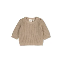 Feetje Sweater Gebreid The Magic is in You Taupe 56> Truitjes