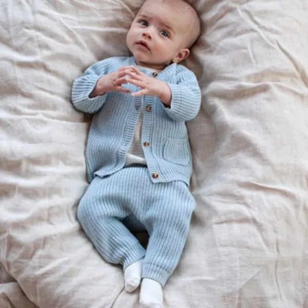 Feetje The Magic Is In You Broek Gebreid - Maat 56 - Blauw> Broekjes