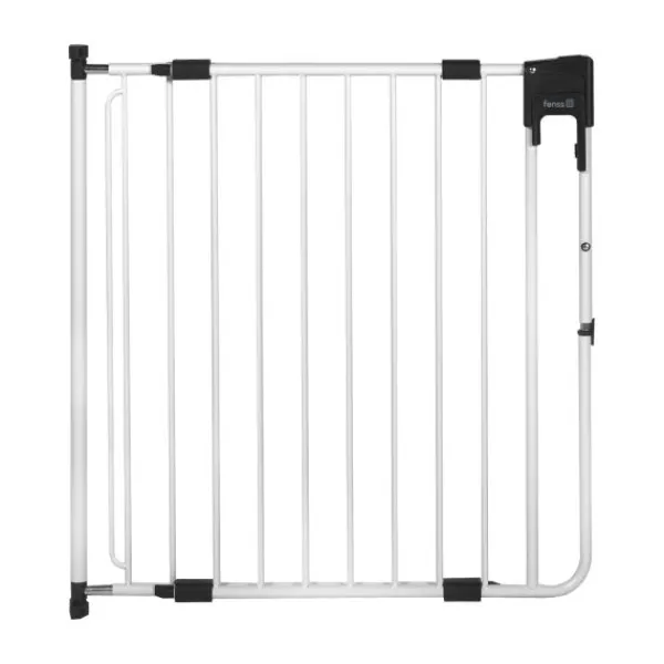 Fenss Traphek Safetydoor Wit (75.5 cm - 116 cm)> Traphekken Configuratiesysteem|Traphekken Met Rolsysteem