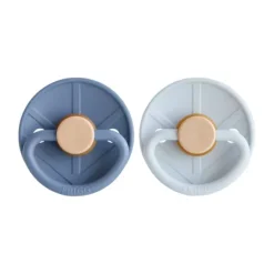 Frigg Fopspeen Little Viking Ocean View/Powder Blue T2 6-18 mnd (2 stuks)> Fopspenen 12+ Maanden|Fopspenen 6+ Maanden