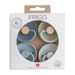 Mushie FRIGG Fopspenen - 4-Pack - Skyline Serenity - Latex - 0–6 Mnd><noscript><img width=