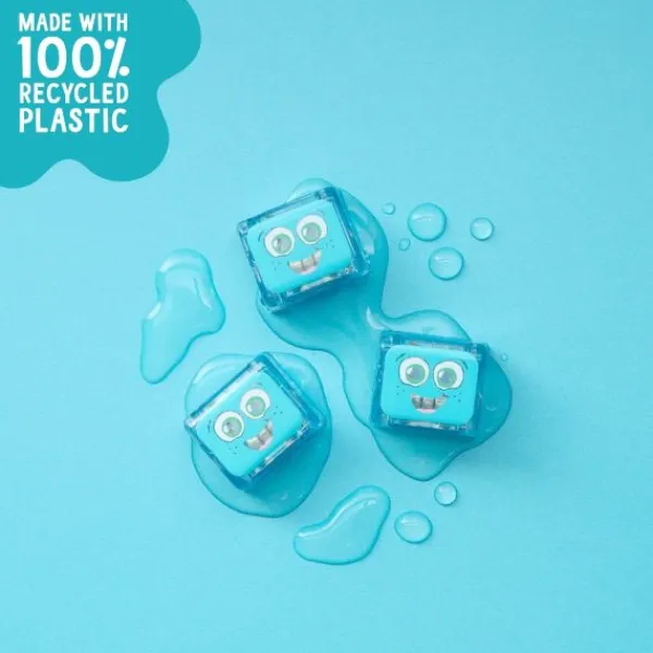 Glo Pals Cubes Light Up Blair Blue 4-Pack> Badspeelgoed