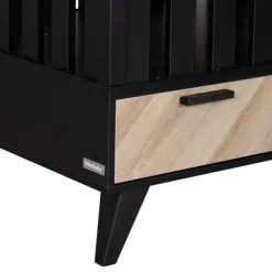 Interbaby Box Met Lade Lancaster Wit/ Visgraatmotief><noscript><img width=
