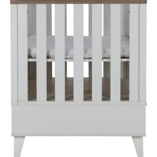 Interbaby Box Met Lade Lancaster Wit/ Visgraatmotief> Boxen Met Lade