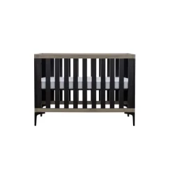 Interbaby Hanglegkast 2-Deurs Strips Zwart><noscript><img width=