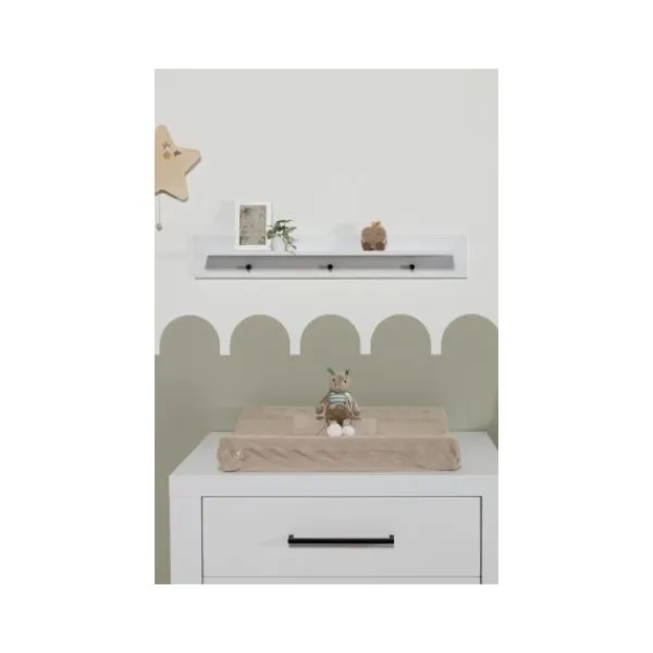 Interbaby Ledikant 60 x 120 Malmo Wit> Complete Babykamers|Ladekasten