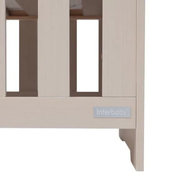 Interbaby ledikant 60x120 Sandstone> Complete Babykamers|Ladekasten