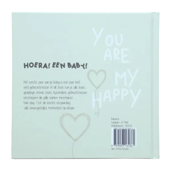 Jep! Kids Babyboek Zacht Groen> Boeken