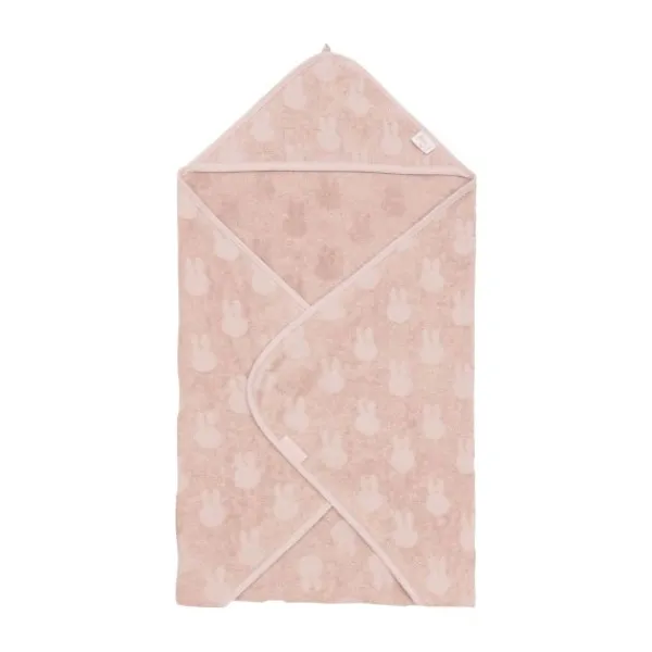 Jollein Badcape Badstof Miffy Jacquard Wild Rose> Badcapes