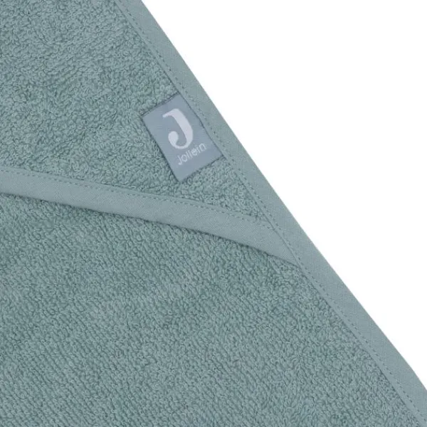 Jollein Badcape Badstof Sea Green 75 x 75 cm> Badcapes