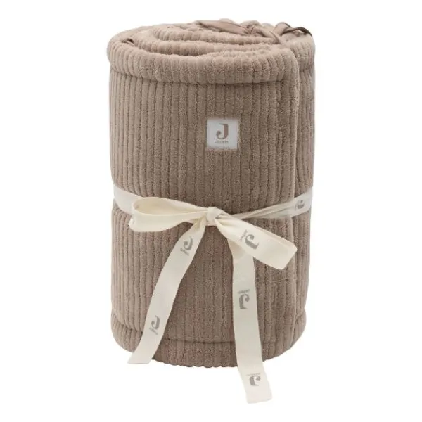 Jollein Boxbumper - Cloudy Rib - 180x30 cm - Milky Coffe> Accessoires Boxen