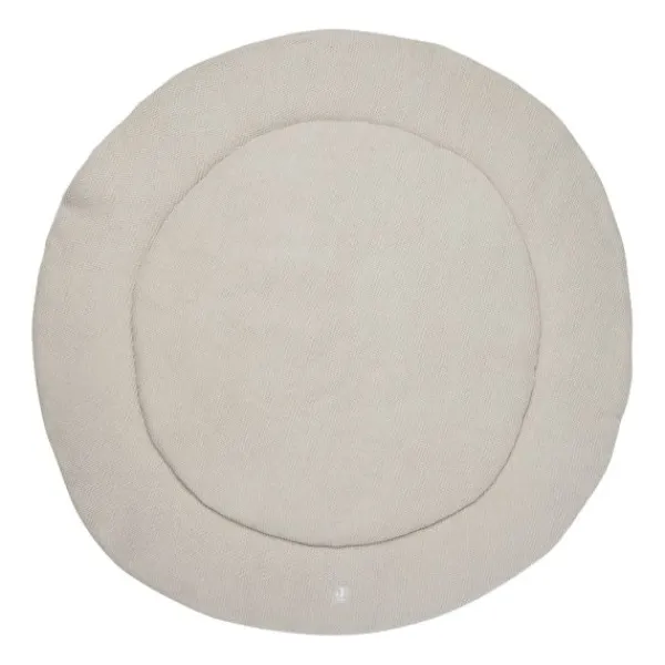Jollein Boxkleed Basic Knit Nougat 95 cm> Accessoires Boxen|Boxkleden