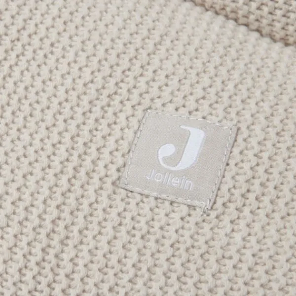 Jollein Boxkleed Basic Knit Nougat 95 cm> Accessoires Boxen|Boxkleden