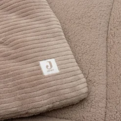 Jollein Boxkleed Box Teddy - Warm Sand - 75×95 cm><noscript><img width=