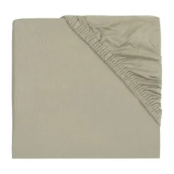 Jollein Hoelaken Boxmatras Jersey Olive Green 75 x 95 cm> Hoeslakens