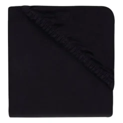 Jollein Hoeslaken Boxmatras Rond Jersey Black 95 cm> Accessoires Boxen|Hoeslakens