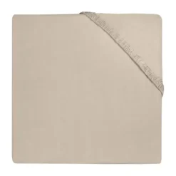 Jollein Hoeslaken Boxmatras Jersey Biscuit 75 x 95 cm><noscript><img width=