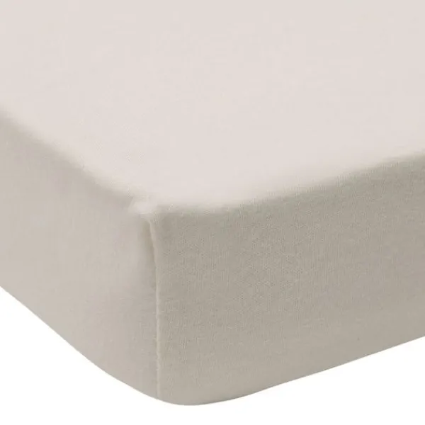 Jollein Hoeslaken Jersey - 40/50x80/90 cm - 2 Stuks - Sea Green/Ivory> Hoeslakens