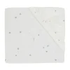 Jollein Hoeslaken Jersey Twinkling Sea Green 40/50 x 80/90 cm> Hoeslakens