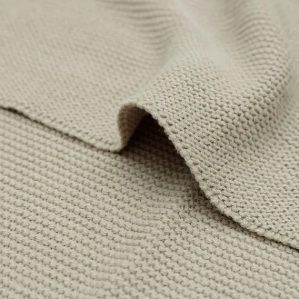 Jollein Ledikantdeken Basic Knit Wild Rose 100 x 150 cm> Ledikantdekens