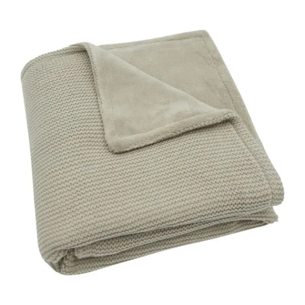 Jollein Ledikantdeken Basic Knit Wild Rose 100 x 150 cm> Ledikantdekens