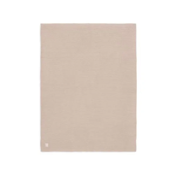 Jollein Ledikantdeken Basic Knit Wild Rose 100 x 150 cm> Ledikantdekens