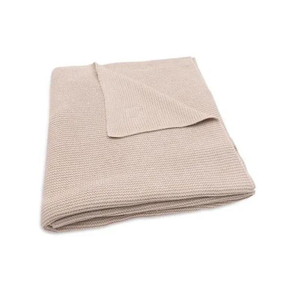 Jollein Ledikantdeken Basic Knit Wild Rose 100 x 150 cm> Ledikantdekens
