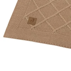 Jollein Ledikantdeken Check Knit Biscuit / Teddy Fleece 100 x 150 cm><noscript><img width=
