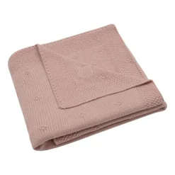Jollein Ledikantdeken Cosy Knit Ivory 100 x 150 cm><noscript><img width=