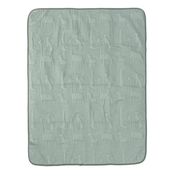 Jollein Ledikantdeken Jungle Jambo Biscuit / Oatmeal 100 x 150 cm> Accessoires Wiegen|Ledikantdekens