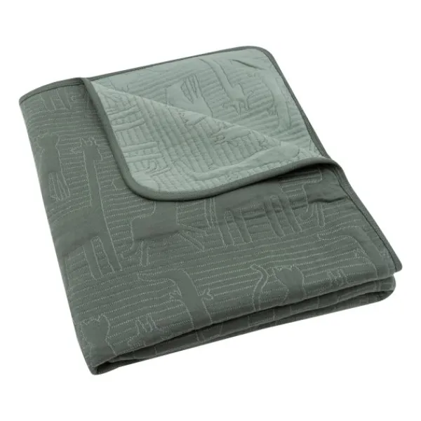 Jollein Ledikantdeken Jungle Jambo Biscuit / Oatmeal 100 x 150 cm> Accessoires Wiegen|Ledikantdekens